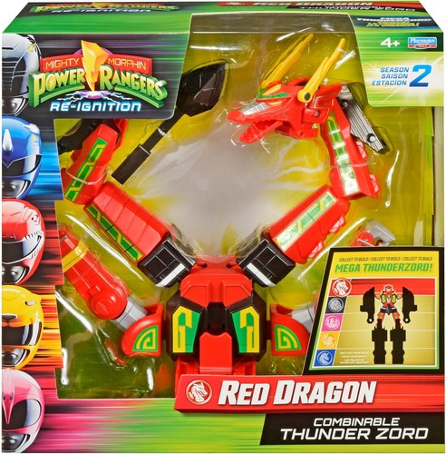 Power rangers red dragon - red,