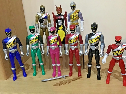 Bundle power rangers dino - bundle, 9
