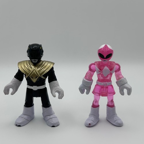 Imaginext power rangers black - power,