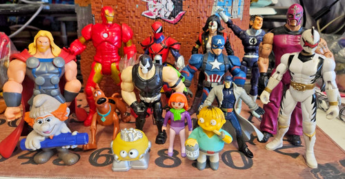 Marvel wwe spiderman thor - dc,