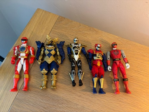 Bandai power rangers ninja - 5x,
