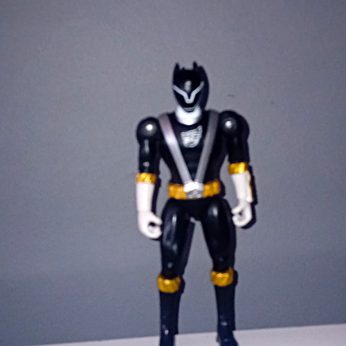 Masked plastic action figure - plastic,