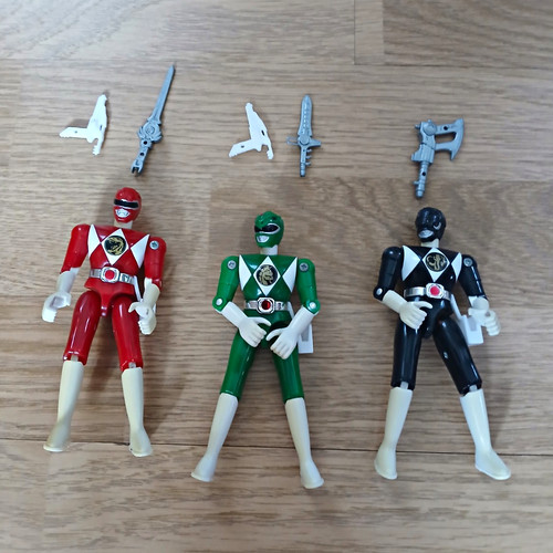 Power rangers toys 1993 3 - power,