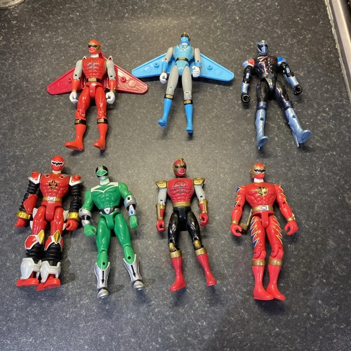 Power ranger figures bvs bandi - power,